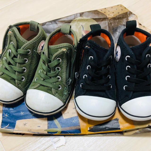 CONVERSE(コンバース)のゆきり様専用 キッズ/ベビー/マタニティのベビー靴/シューズ(~14cm)(スニーカー)の商品写真