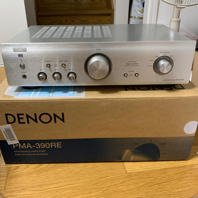 DENON(デノン)のDENON デノン PMA-390RE プリメインアンプ シルバー スマホ/家電/カメラのオーディオ機器(アンプ)の商品写真