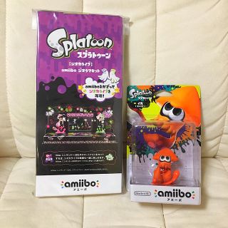 ニンテンドウ(任天堂)のスプラトゥーン amiibo ジオラマキット☆新品未開封(ゲームキャラクター)