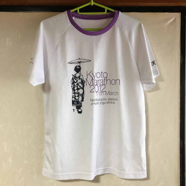 CW-X(シーダブリューエックス)の京都マラソン2012 Tシャツ Mサイズ メンズのトップス(Tシャツ/カットソー(半袖/袖なし))の商品写真
