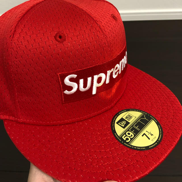 Supreme - Supreme mesh box logo New Era Capの通販 by sup｜シュプリームならラクマ