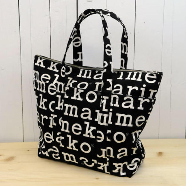 marimekko ロゴ トートバッグ