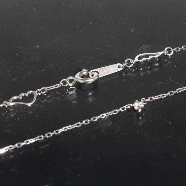 4℃(ヨンドシー)のcanal 4℃ ダイヤモンド シルバー チェーン ネックレス 39cm レディースのアクセサリー(ネックレス)の商品写真