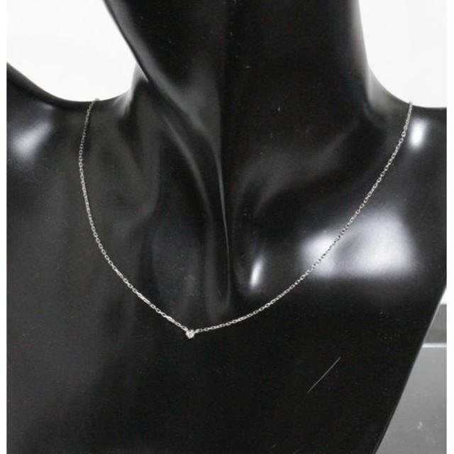 4℃(ヨンドシー)のcanal 4℃ ダイヤモンド シルバー チェーン ネックレス 39cm レディースのアクセサリー(ネックレス)の商品写真