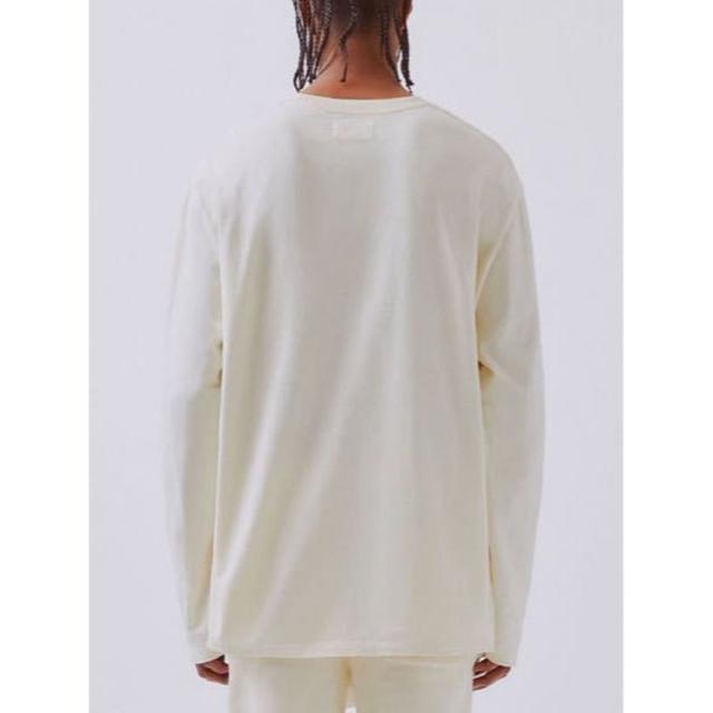 FEAR OF GOD(フィアオブゴッド)の★FOG Essentials★ Boxy Logo L/S Tee［L］ メンズのトップス(Tシャツ/カットソー(七分/長袖))の商品写真