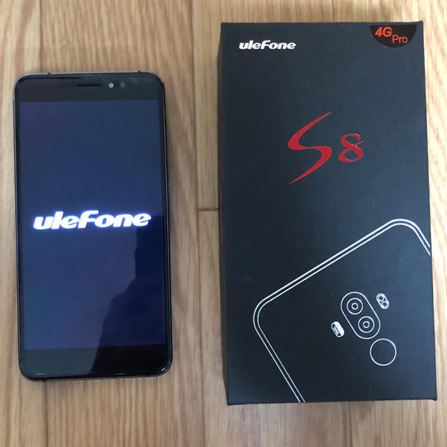 uleFone S8 pro 完備品