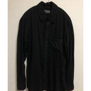 ヨウジヤマモト(Yohji Yamamoto)の17ss yohji yamamoto ドロップショルダーシャツ(シャツ)