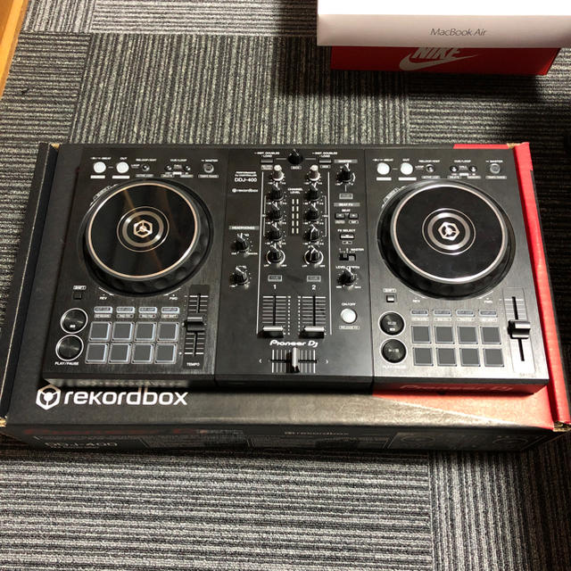 Pioneer(パイオニア)のPioneer DJ コントローラー DDJ-400 美品 楽器のDJ機器(DJコントローラー)の商品写真