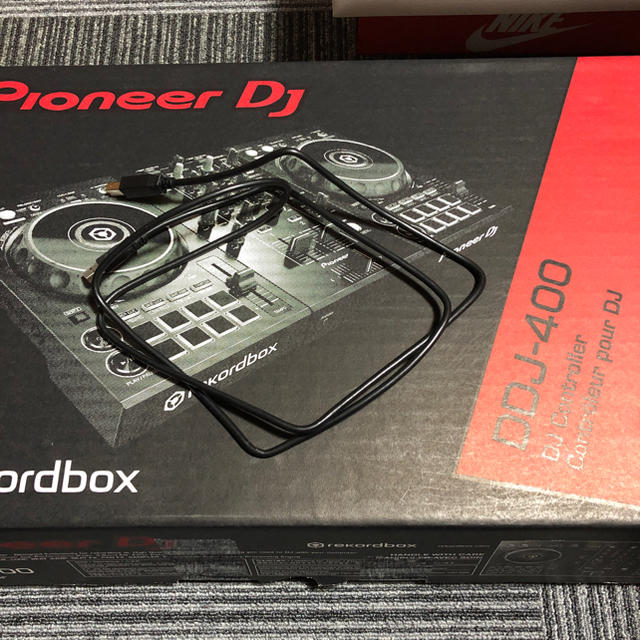 Pioneer(パイオニア)のPioneer DJ コントローラー DDJ-400 美品 楽器のDJ機器(DJコントローラー)の商品写真