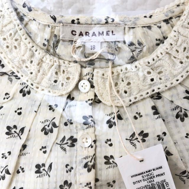 caramel baby&child 18m ブラウス clover print