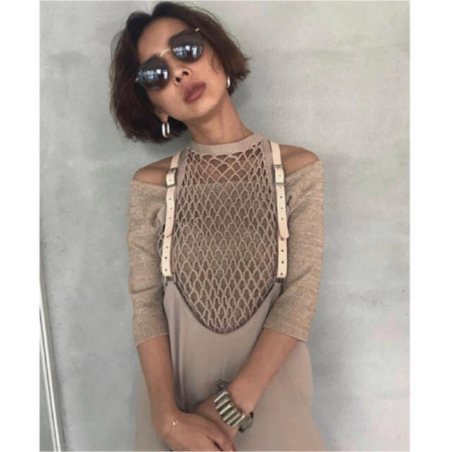 Ameri VINTAGE - MEDI CROCHET LAYERED KNITの通販 by プロフ Ameri VINTAGE - MEDI CROCHET LAYERED KNITの通販 by プロフ