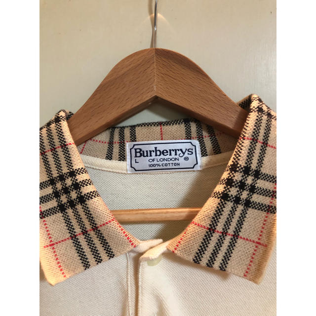 BURBERRY(バーバリー)のBurberry ポロシャツ長袖 メンズのトップス(ポロシャツ)の商品写真