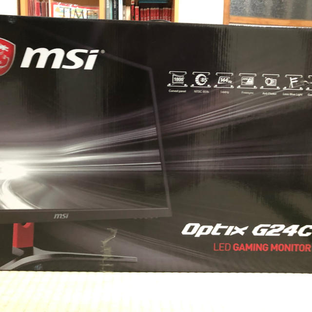 MSI Optix G24Cディスプレイ モニター 24型 湾曲 144 ディスプレイ