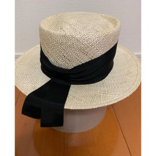 ドゥロワー(Drawer)の【新品】Chapeau d'O／シャポードオー　カンカン帽　帽子(ハット)