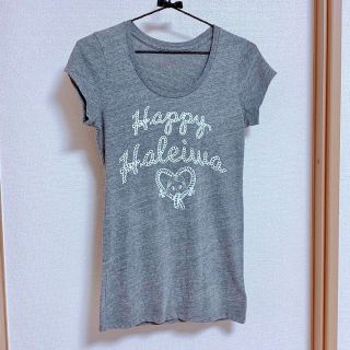 ハレイワ(HALEIWA)のハッピーハレイワ💛新品💛Ｔシャツ（グレー）(Tシャツ(半袖/袖なし))