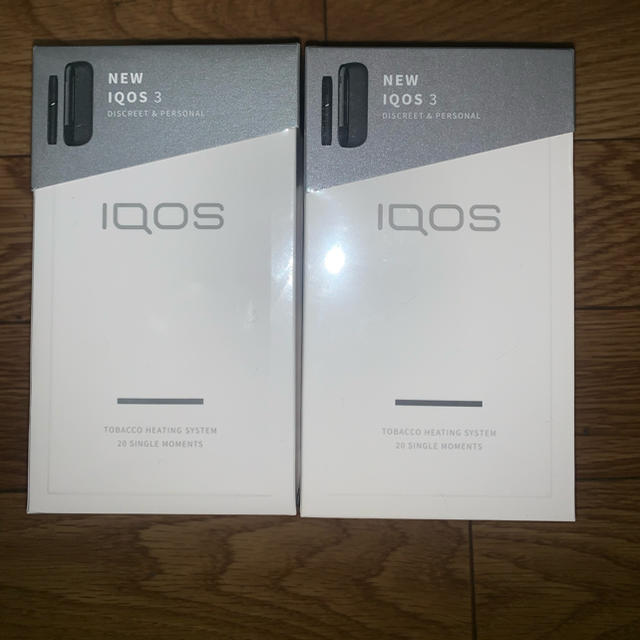 IQOS 3 本体 グレー2個セット