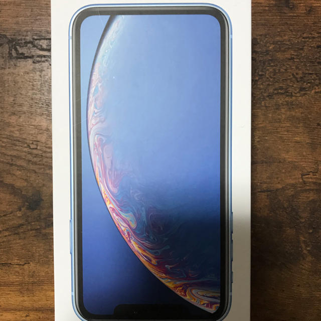 iPhone XR 128GB 未使用 ブルー SIMフリー docomo