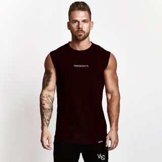 ヴァンキッシュ(VANQUISH)のSサイズ Vanquish Fitness スリーブレス T SHIRT 黒(Tシャツ/カットソー(半袖/袖なし))