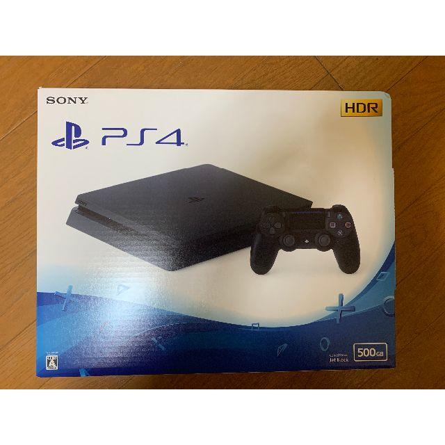 PS4 新品未使用 ジェットブラック 500GB 2点セット