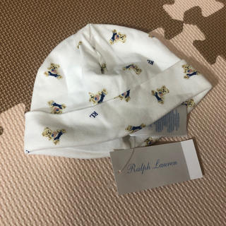 ラルフローレン(Ralph Lauren)のラルフローレン新生児帽子(帽子)