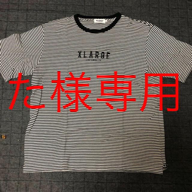 XLARGE(エクストララージ)のXL LARGE BORDER TEE メンズのトップス(Tシャツ/カットソー(半袖/袖なし))の商品写真