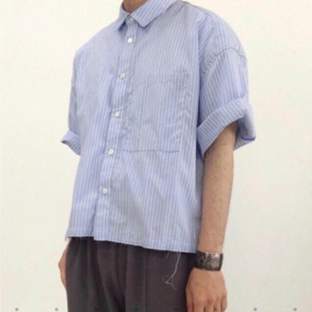 Jieda(ジエダ)のJieda ジエダ HALF SLEEVE STRIPE SHIRT  メンズのトップス(シャツ)の商品写真