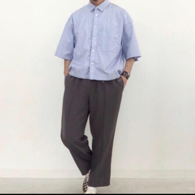 Jieda(ジエダ)のJieda ジエダ HALF SLEEVE STRIPE SHIRT  メンズのトップス(シャツ)の商品写真