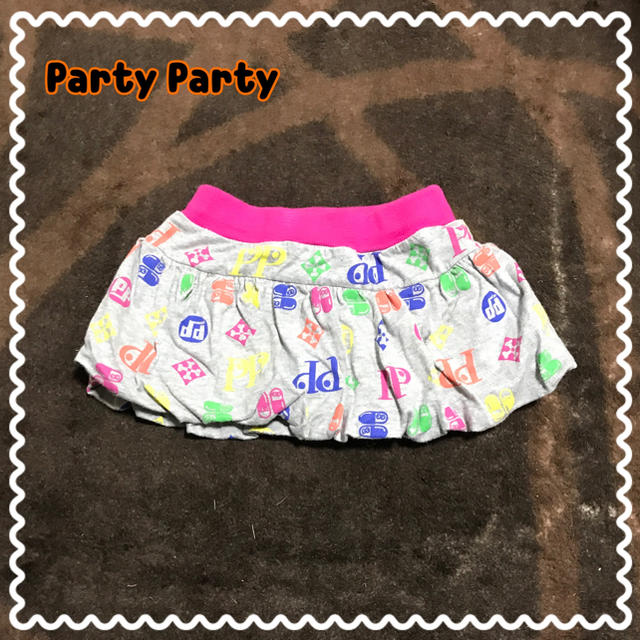 PARTYPARTY(パーティーパーティー)のパーティーパーティー  スカート キッズ/ベビー/マタニティのベビー服(~85cm)(スカート)の商品写真