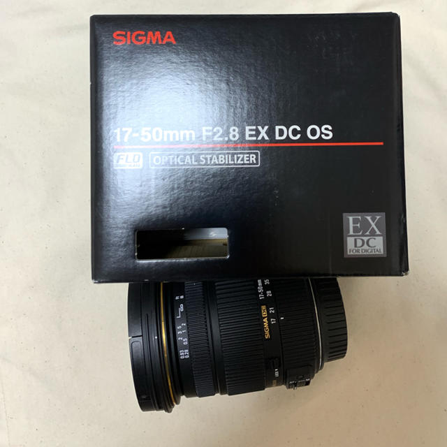 SIGMA(シグマ)のSIGMA17-50mm F2.8 EX DC OS HSM Canon用 スマホ/家電/カメラのカメラ(レンズ(ズーム))の商品写真