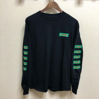 エクストララージ(XLARGE)の中古品 XLARGE 袖プリント 袖ロゴ ロンＴ M(Tシャツ/カットソー(七分/長袖))