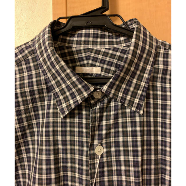 comoli 19ss タータン シャツ size3