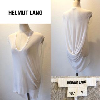 ヘルムートラング(HELMUT LANG)のmaimaiさん専用ヘルムートラング ドレープ ノースリーブ カットソー(カットソー(半袖/袖なし))