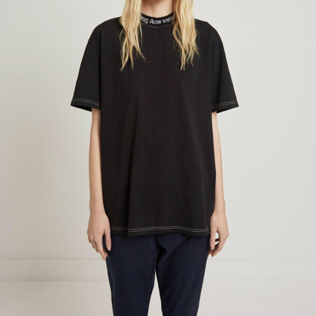 Acne Studios gojina dyed  ロゴTシャツ Tシャツレディース