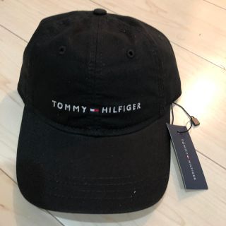 トミーヒルフィガー(TOMMY HILFIGER)の正規品 トミーヒルフィガー   ブラック キャップ(キャップ)