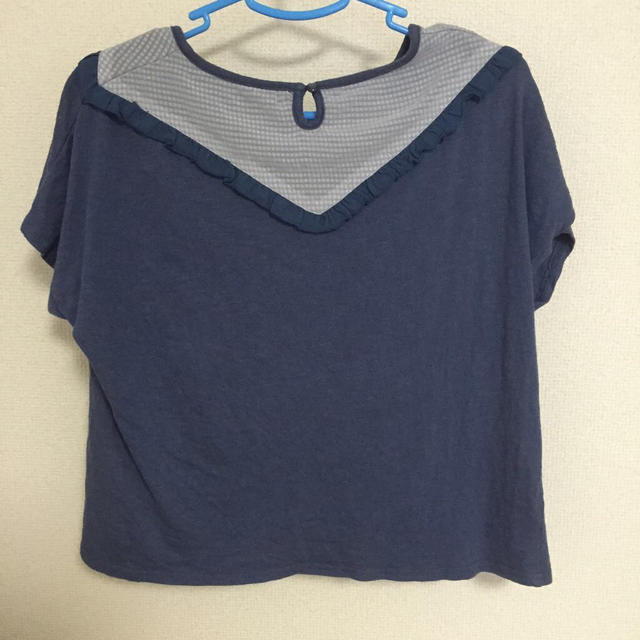 POU DOU DOU(プードゥドゥ)のヨークフリルTシャツ レディースのトップス(Tシャツ(半袖/袖なし))の商品写真