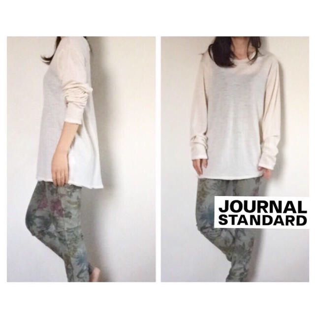 JOURNAL STANDARD(ジャーナルスタンダード)のLサイズ☆訳あり☆シンプルカットソー レディースのトップス(カットソー(長袖/七分))の商品写真