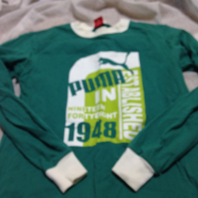 PUMA(プーマ)のTシャツ  長そで  子ども  150 160  3枚組 キッズ/ベビー/マタニティのキッズ服男の子用(90cm~)(Tシャツ/カットソー)の商品写真