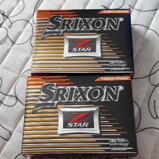 スリクソン(Srixon)のスリクソン ZSTAR オレンジ 2ダース 2017年モデル(その他)