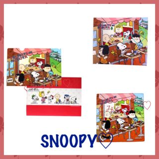 スヌーピー(SNOOPY)の「名古屋モーニング」3点セット&フェイスタオル🌺(クリアファイル)