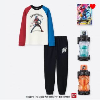 ユニクロ(UNIQLO)の仮面ライダービルド パジャマ ユニクロ ルームウェア 100 スウェット(パジャマ)