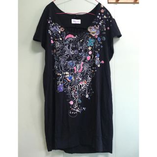 ツモリチサト(TSUMORI CHISATO)のツモリチサト 花モチーフ♡メルヘン柄♡Tシャツ(Tシャツ(半袖/袖なし))