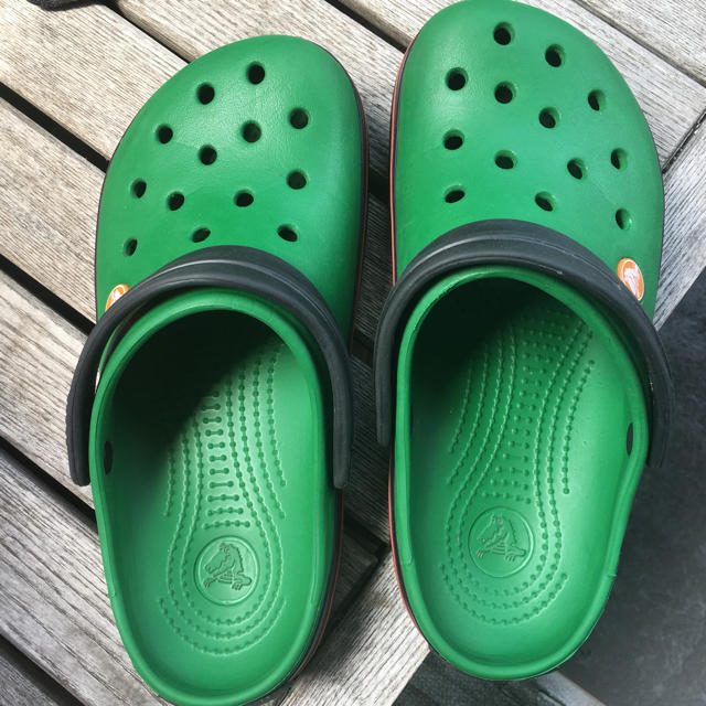 crocs(クロックス)の☆クロックス・サイズ5☆ キッズ/ベビー/マタニティのキッズ靴/シューズ(15cm~)(サンダル)の商品写真