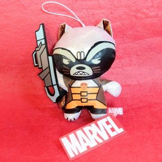 マーベル(MARVEL)のMARVEL◆マーベルメタリック生地ぬいぐるみVol.2「ﾛｹｯﾄ·ﾗｸｰﾝ」(アメコミ)