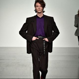 JOHN LAWRENCE SULLIVAN(ストライプ ・ テーラードジャケット JOHN LAWRENCE SULLIVAN(ストライプ ・ テーラードジャケット