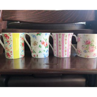 キャスキッドソン(Cath Kidston)のCath Kidston♡マグカップ4セット(グラス/カップ)