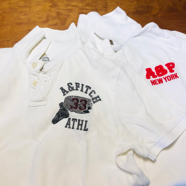 Abercrombie&Fitch(アバクロンビーアンドフィッチ)のAbercronbie & Fitch アバクロ メンズ ポロシャツ 2枚セット メンズのトップス(ポロシャツ)の商品写真