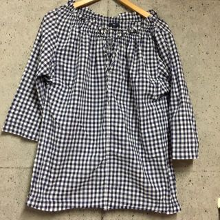 ギャップ(GAP)のGAPギンガムチェックシャツ(シャツ/ブラウス(長袖/七分))