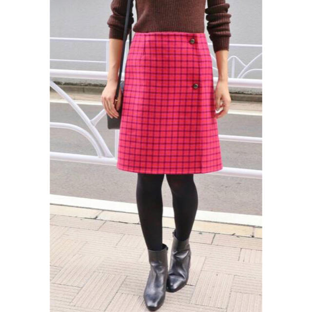 IENA(イエナ)のIENA Wフェイスミニ丈スカート  レディースのスカート(ミニスカート)の商品写真