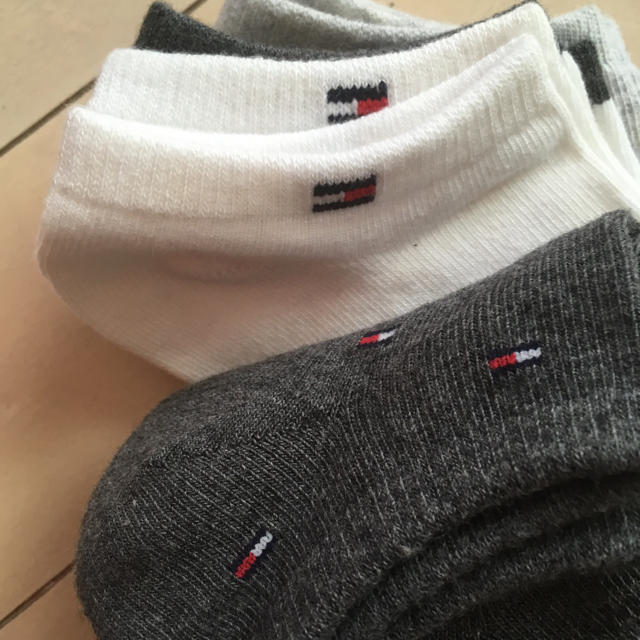 TOMMY HILFIGER(トミーヒルフィガー)の新品タグつき トミーtommy 靴下6足セット レディースのレッグウェア(ソックス)の商品写真