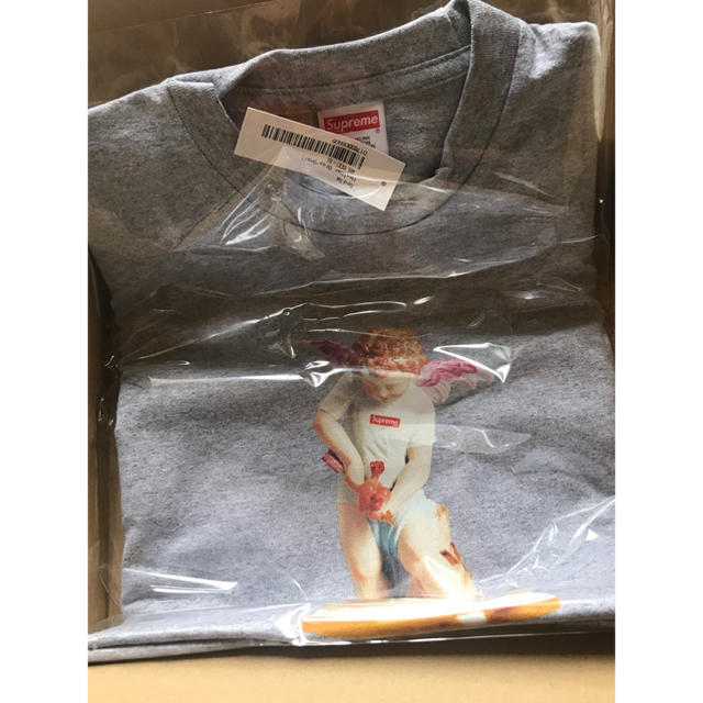 Supreme(シュプリーム)のSupreme Cupid Tee Grey Small キューピッド メンズのトップス(Tシャツ/カットソー(半袖/袖なし))の商品写真